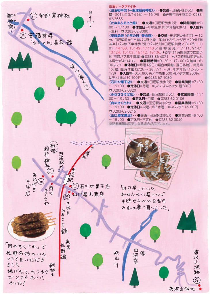 田沼MAP