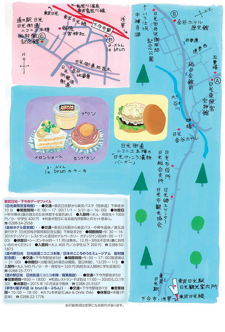 東武日光・下今市MAP
