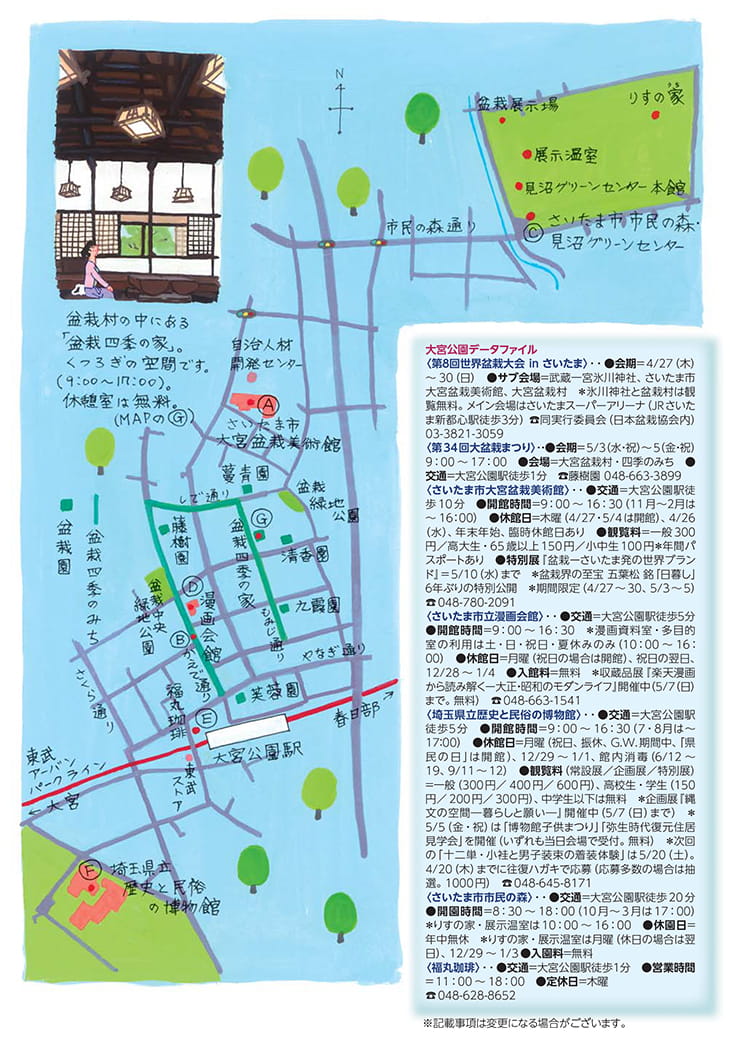 大宮公園MAP