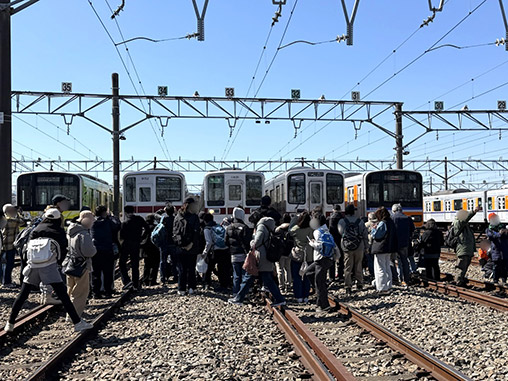 撮影会場