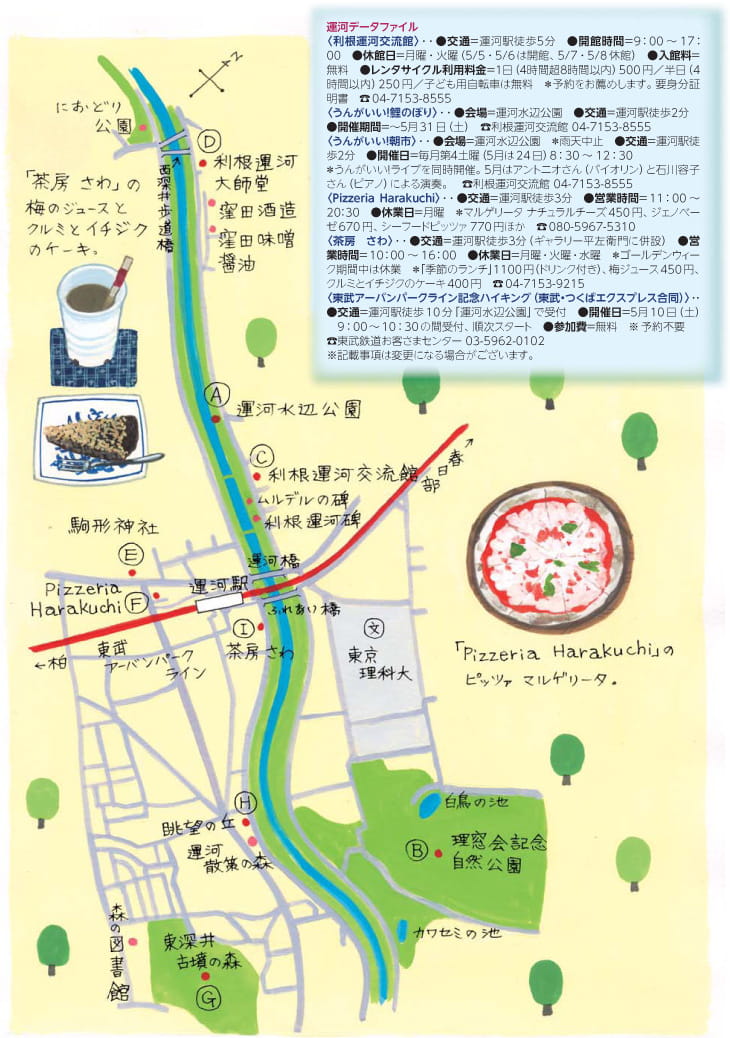 新河岸MAP