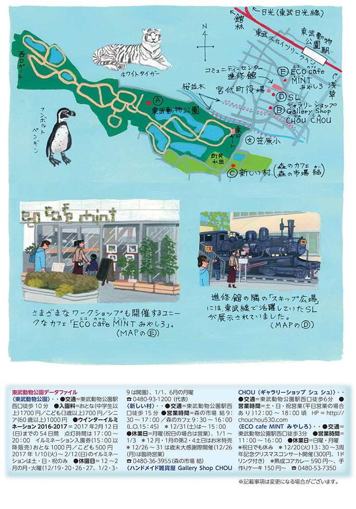 東武動物公園MAP