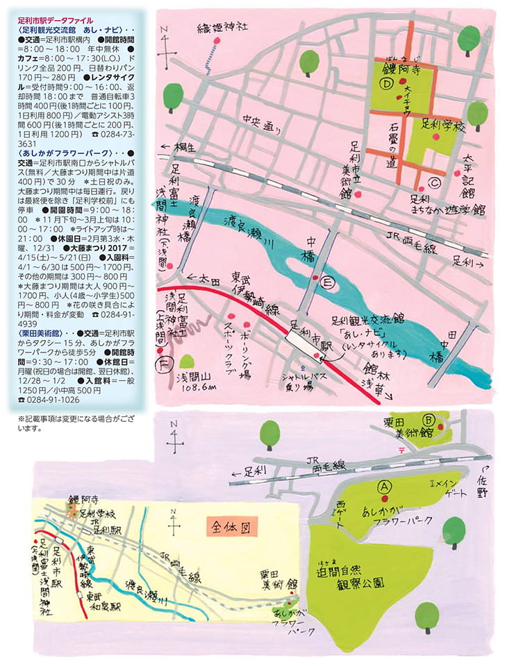 足利市MAP