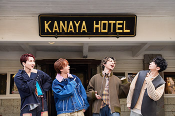 撮影中のオフショット