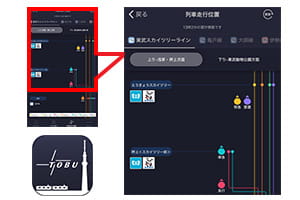東武線アプリについて