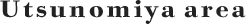 utsunomiya area