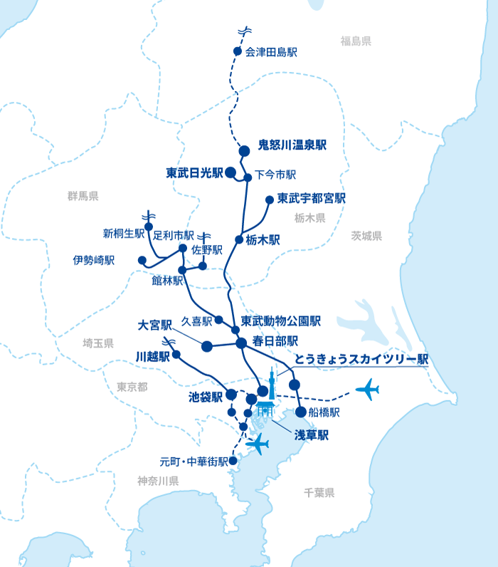 東武路線エリア