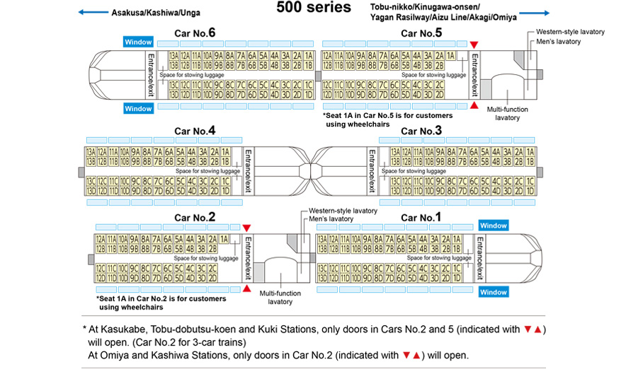 Seat map