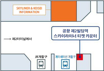 공항 제2빌딩역 구내