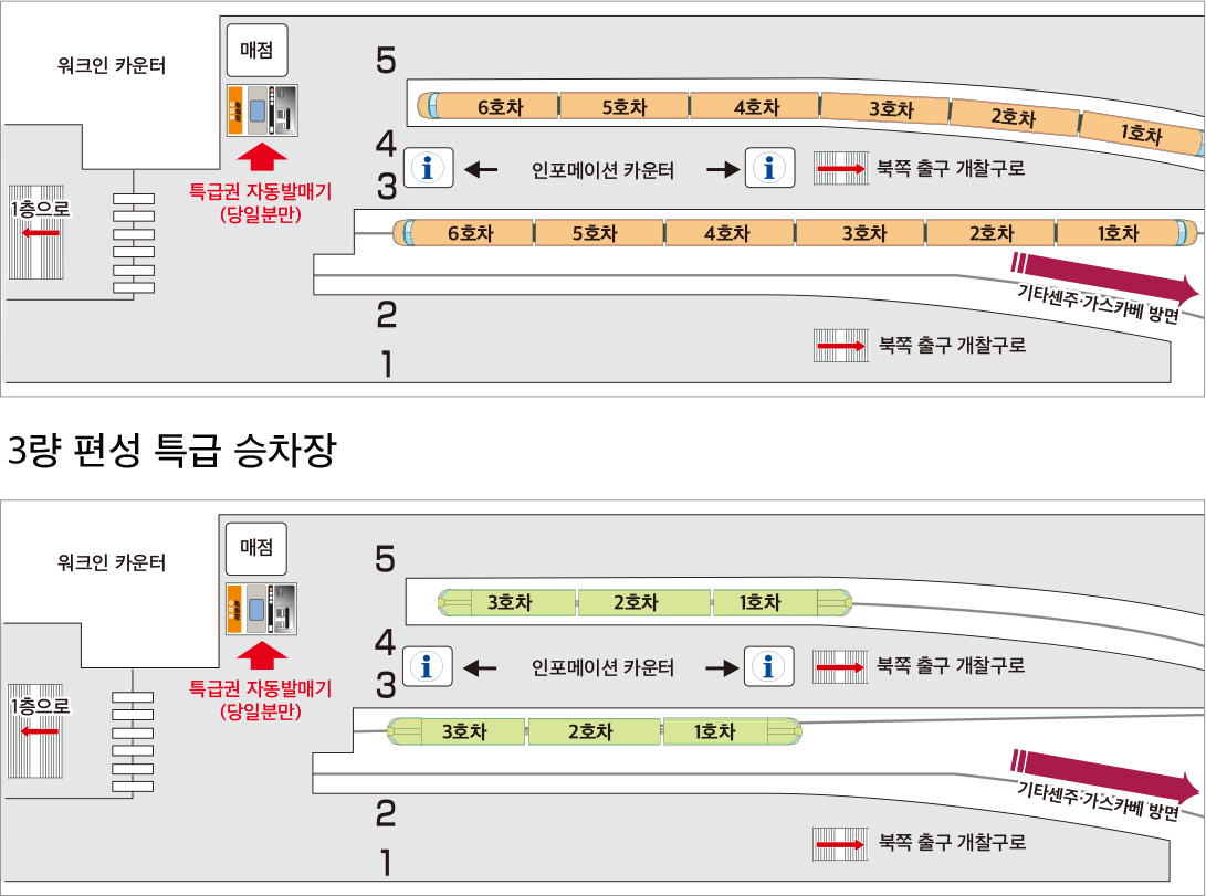 아사쿠사역 승차장