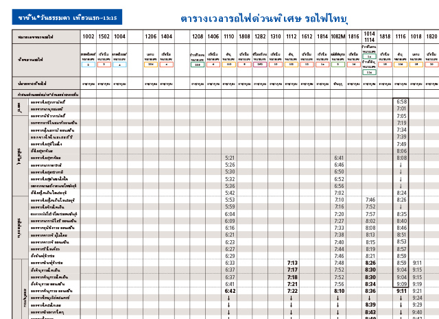 ขาเข้าตัวตัวเมือง /วันธรรมดา（PDF）