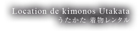 Location de kimonos Utakata