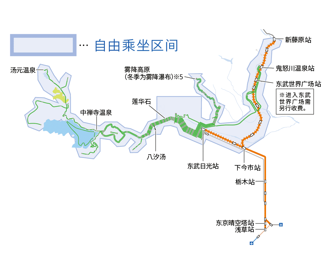 usage Area map