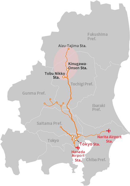 nikkko kinugawa-onsen map