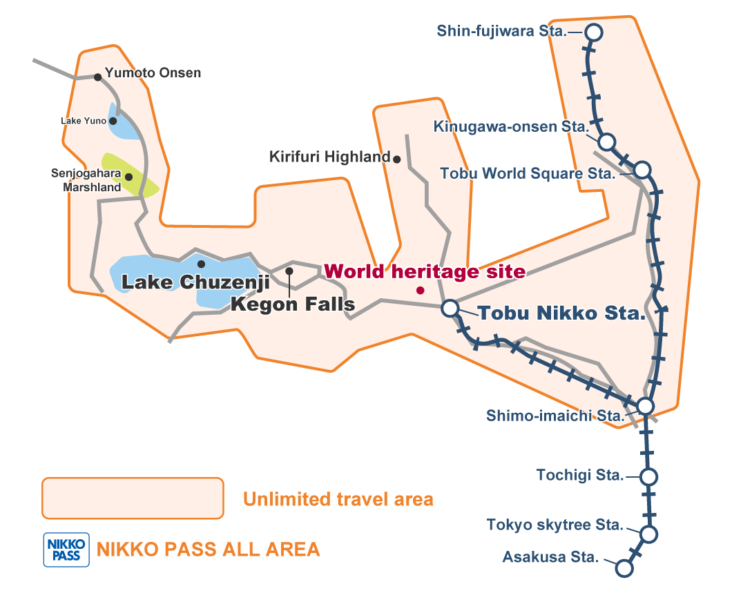 usage Area map