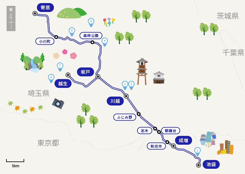 エリアマップ