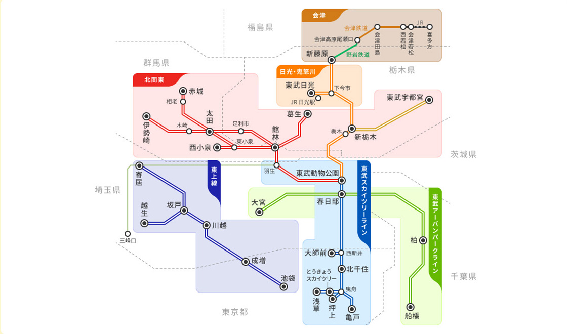 駅のマップ