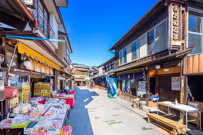 素朴で昔懐かしい味に出会える川越の「菓子屋横丁」