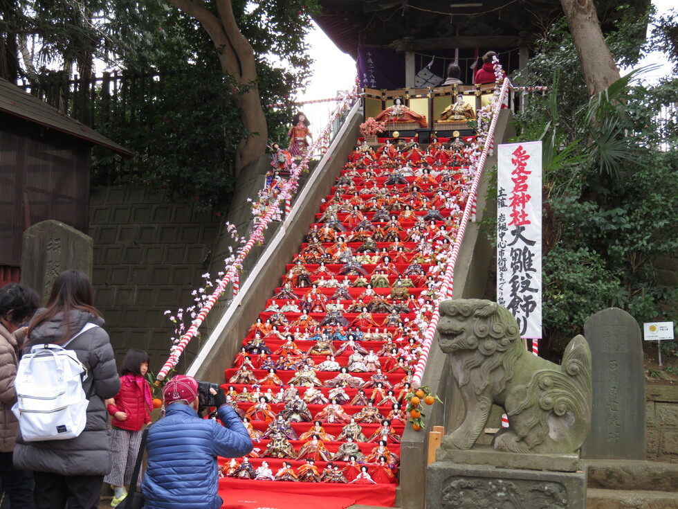 愛宕神社大雛段