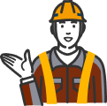 作業員のイラスト