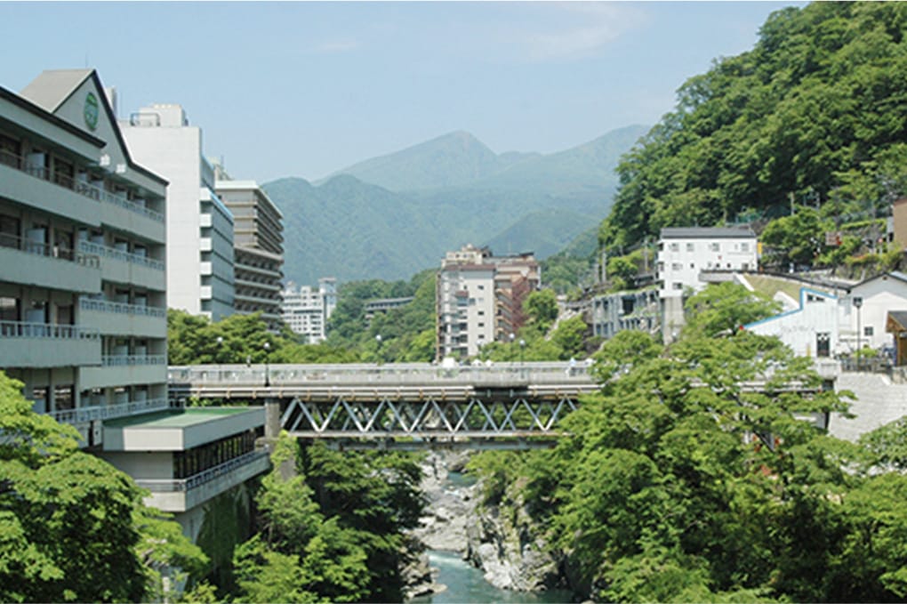 春の鬼怒川温泉