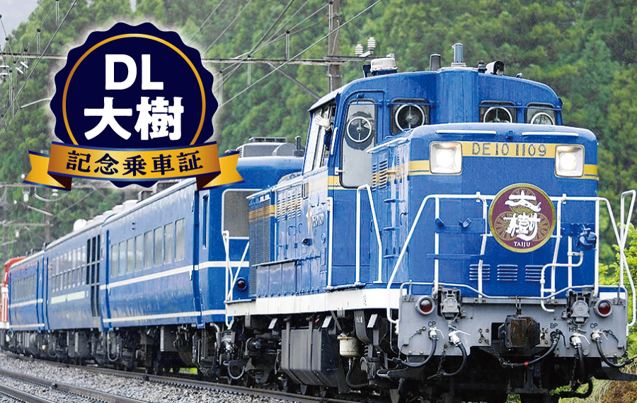 DL大樹記念乗車証（下り）