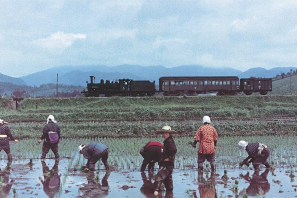 廃線前の東武矢板線（昭和34年）