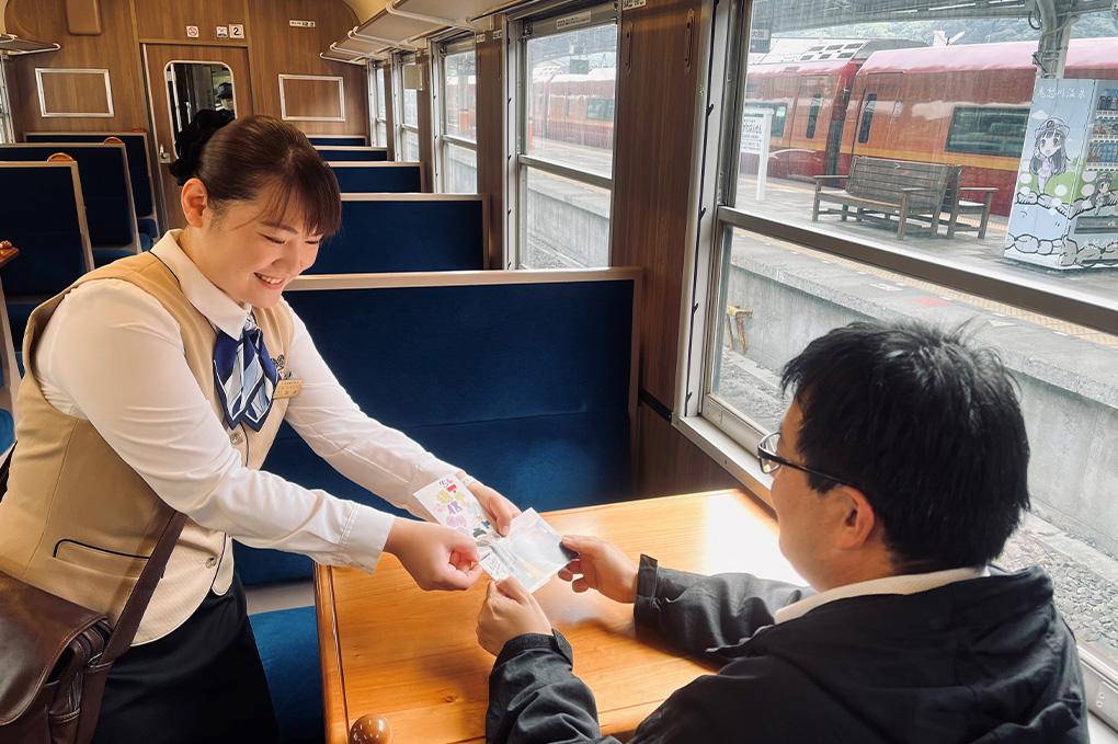 SL大樹記念乗車証